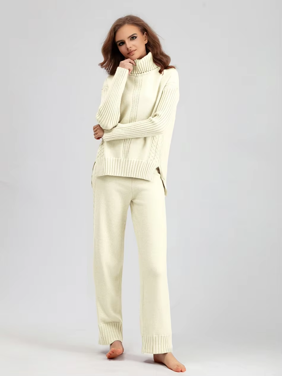 Scarlett | Knit Sweater & Pants Set