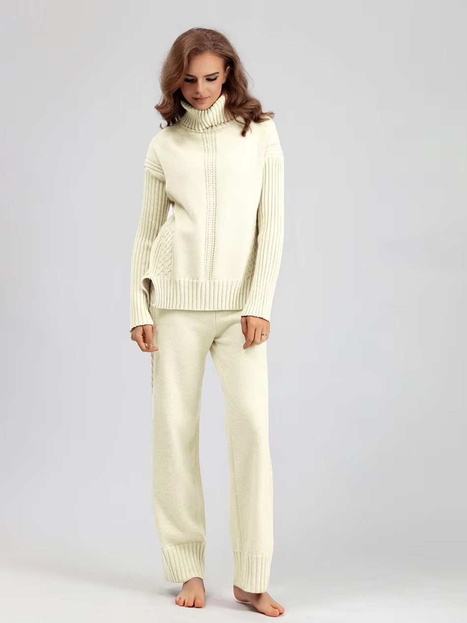 Scarlett | Knit Sweater & Pants Set