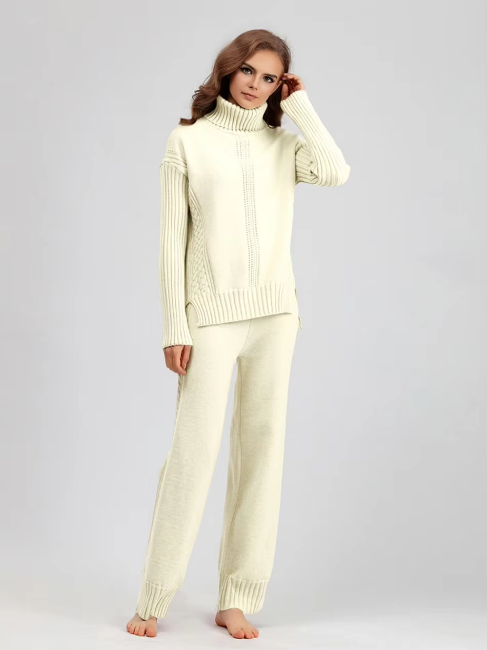 Scarlett | Knit Sweater & Pants Set