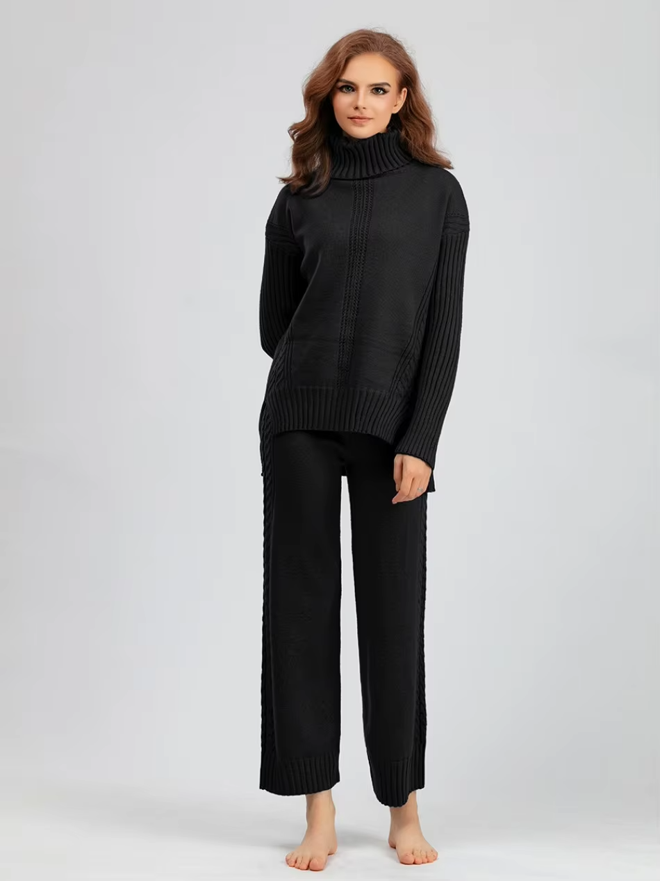 Scarlett | Knit Sweater & Pants Set