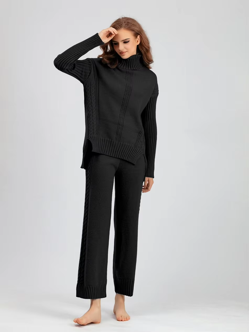 Scarlett | Knit Sweater & Pants Set