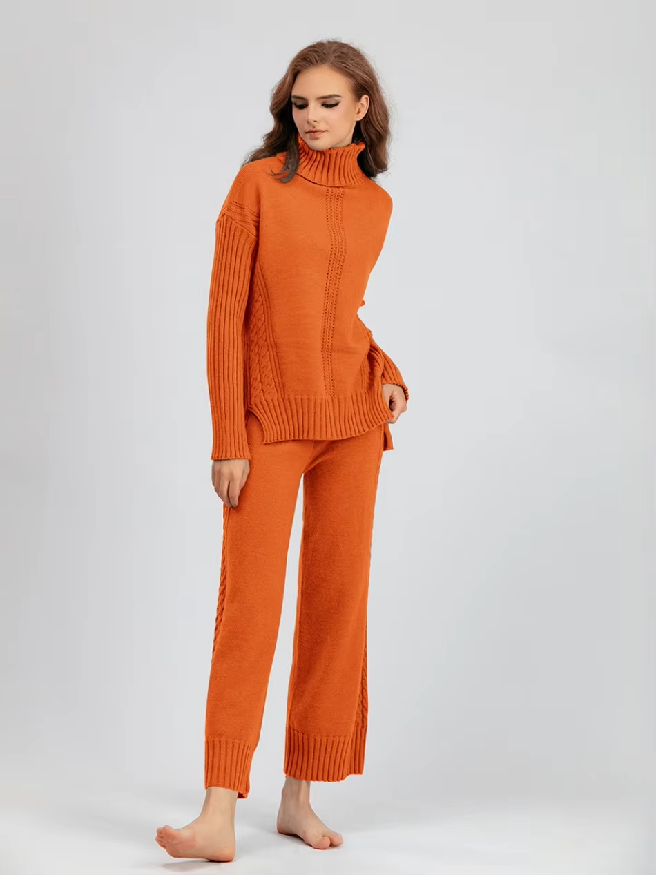 Scarlett | Knit Sweater & Pants Set