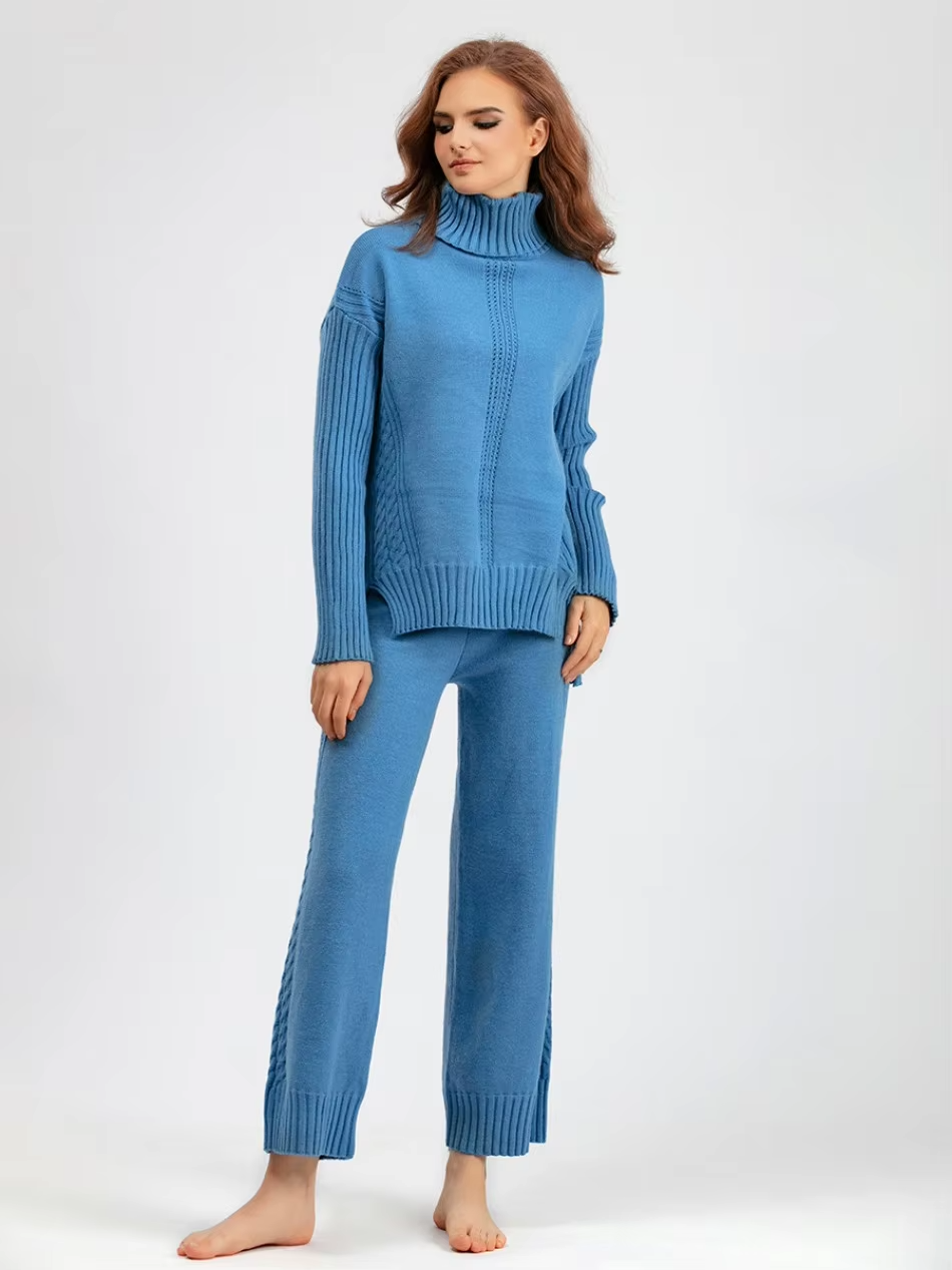 Scarlett | Knit Sweater & Pants Set