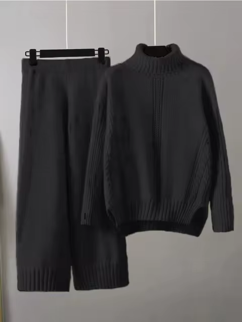 Scarlett | Knit Sweater & Pants Set