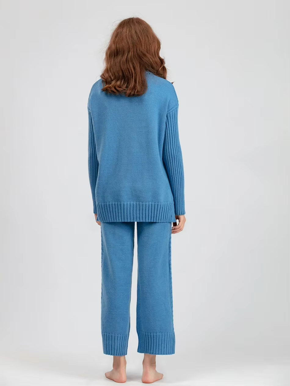Scarlett | Knit Sweater & Pants Set