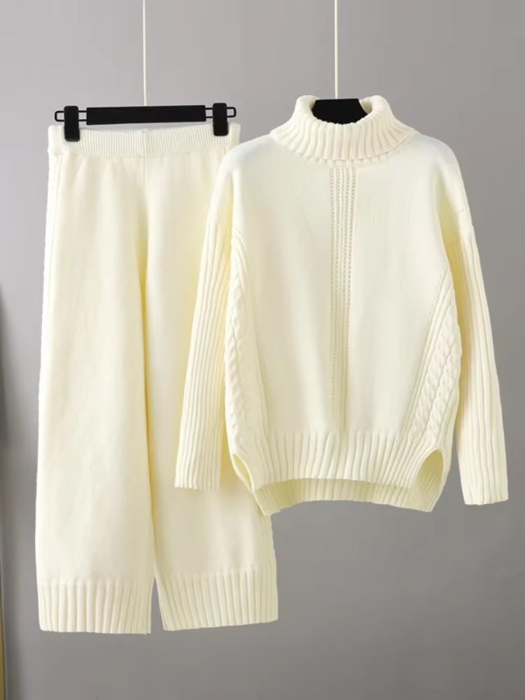 Scarlett | Knit Sweater & Pants Set