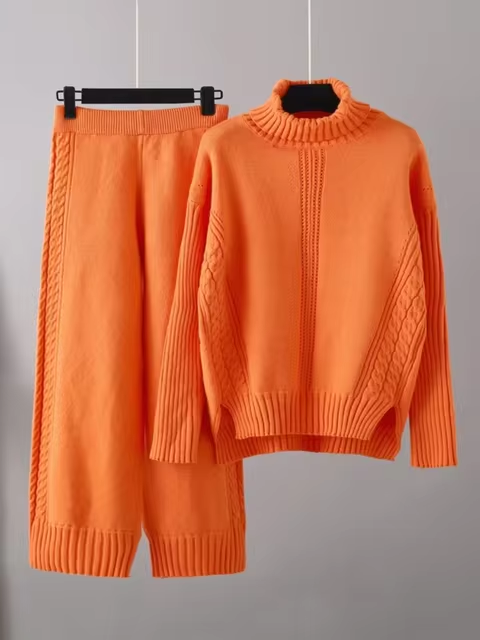 Scarlett | Knit Sweater & Pants Set
