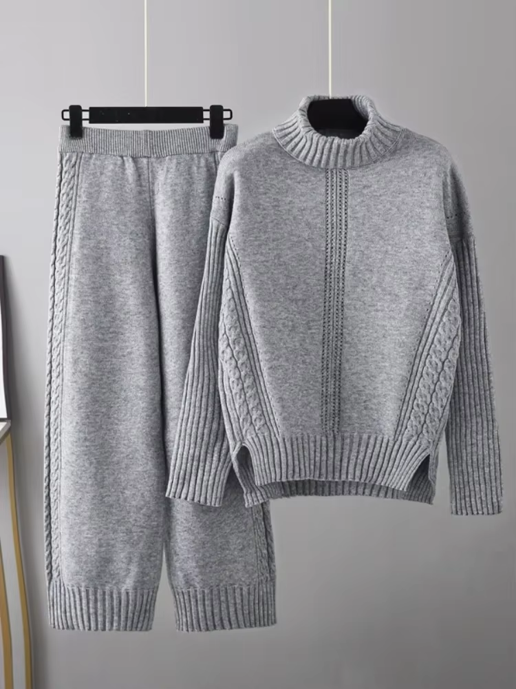 Scarlett | Knit Sweater & Pants Set