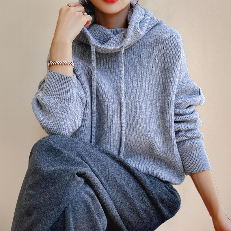 Amina | Merino Wool Hoodie