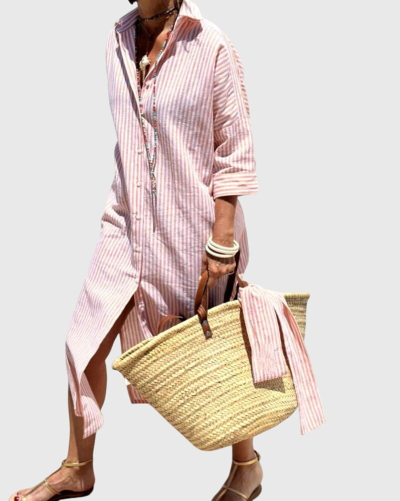 Ellen | Striped Dress