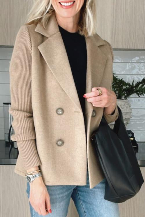 Sorelle | Knit-Sleeve Jacket