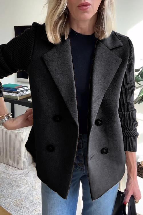 Sorelle | Knit-Sleeve Jacket